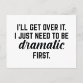 Ich werde es überwinden postkarte (Vorderseite)