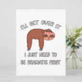 Ich werde es überwinden save the date (Stehend Vorderseite)