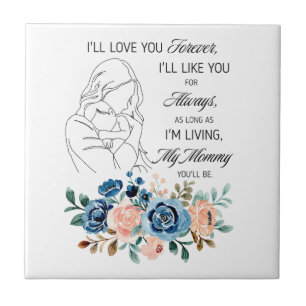 Ich werde euch für immer Liebe geben, Muttertagsan Fliese