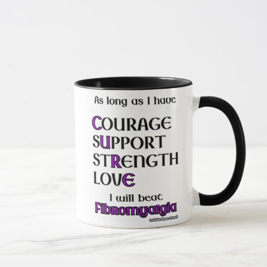 Ich werde... Fibro schlagen Tasse (Rechts)