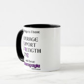 Ich werde... Fibro schlagen Tasse (Vorderseite Links)