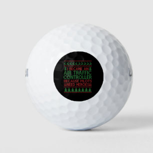Ich werde Fluglotsen Weihnachtsgeschenk Golfball