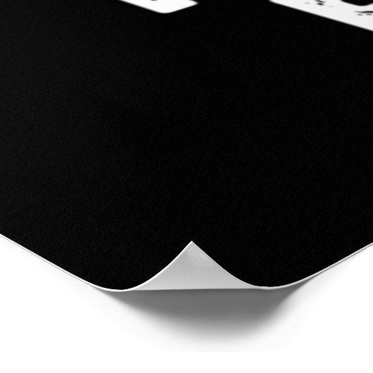 Ich werde Funny Movie Phrase Bee Pun Dark BG Bug Poster (Ecke)