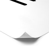 Ich werde Funny Poo Pun Gekackt Poster (Ecke)