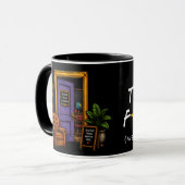 Ich werde für dich da sein Lehrer Kaffeetasse Lust (Vorderseite Links)