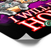 Ich werde für Weihnachten Weihnachten Weihnachtsma Poster (Ecke)