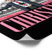 Ich werde für Weihnachten Weihnachten Weihnachtsma Poster (Ecke)