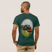 Ich werde ganz OBEN GEDÄMPFT T-Shirt (Schwarz voll)