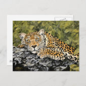 Ich werde geduldig sein postkarte (Vorne/Hinten)