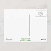 Ich werde geduldig sein postkarte (Rückseite)