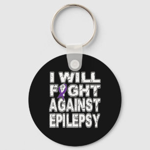 Ich werde gegen Epilepsie kämpfen November Bewusst Schlüsselanhänger