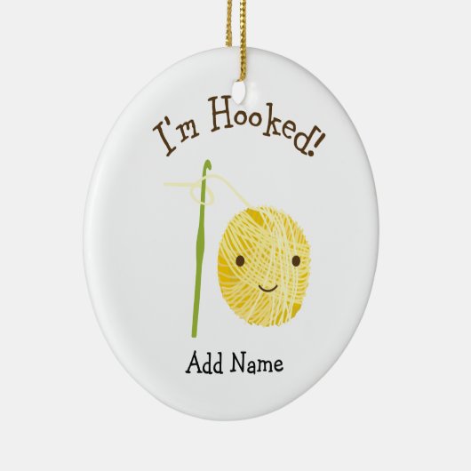 Ich werde gehakt keramik ornament (Rechts)