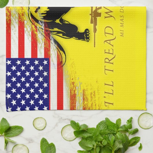 Ich werde gehen, wo ich bitte geschirrtuch (Gefaltet)