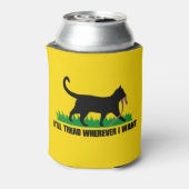 Ich werde gehen, wo immer ich Gewollt habe Dosenkühler (Kanne Rückseite)