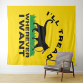 Ich werde gehen, wo immer ich Gewollt habe Wandteppich (Beispiel (Horizontal))