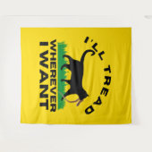 Ich werde gehen, wo immer ich Gewollt habe Wandteppich (Vorderseite (Horizontal))