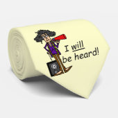 ICH WERDE gehört Krawatte (Gerollt)