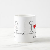 "Ich werde getan." Tasse durch Herzen und alle (Mittel)