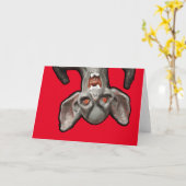 Ich werde gewartet. . . karte (Gelbe Blume)