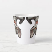 Ich werde gewartet. . . milchtasse (Vorderseite)