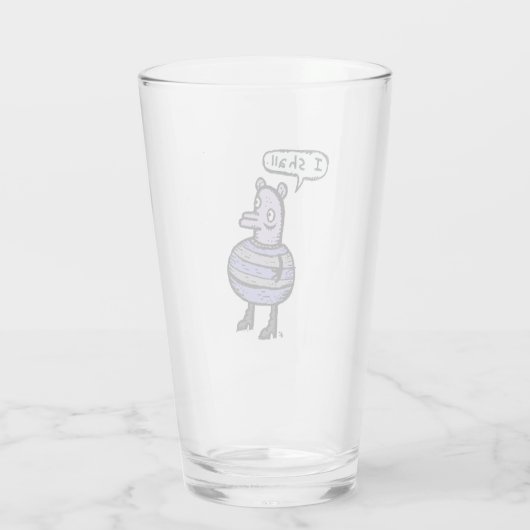 Ich werde Glas Cup (Rückseite)