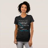 Ich werde ... Gräber schlagen. T-Shirt (Vorne ganz)