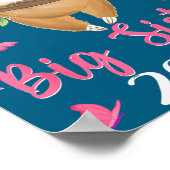 Ich werde große Schwester Schwangerschaft bekannt Poster (Ecke)