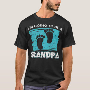 Ich werde Großvater glücklich sein, lustige Yoga-K T-Shirt