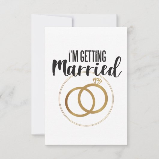 Ich werde heiraten (Vorderseite)