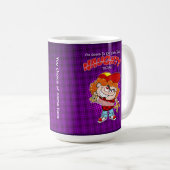 Ich werde heute etwas Unartiges tun Kaffeetasse (VorderseiteRechts)