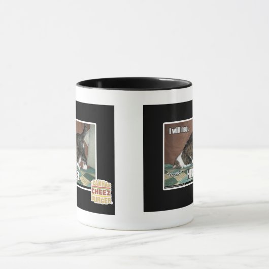 Ich werde hier Nickerchen Tasse (Zentrum)