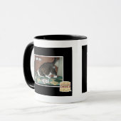 Ich werde hier Nickerchen Tasse (Vorderseite Links)