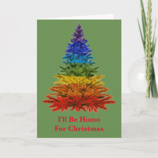 Ich werde Homo Gay Weihnachten