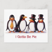 Ich werde ich sein postkarte (Vorderseite)