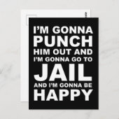 Ich werde ihm ein tolles Pelosi-Zitat abgeben Postkarte (Vorne/Hinten)