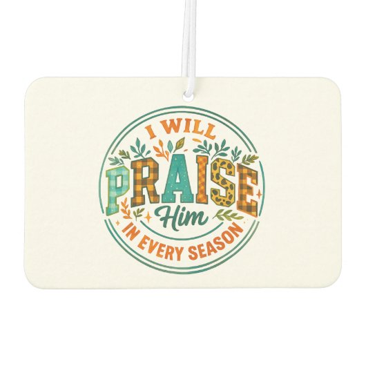 Ich werde ihn loben... autolufterfrischer (Rückseite)