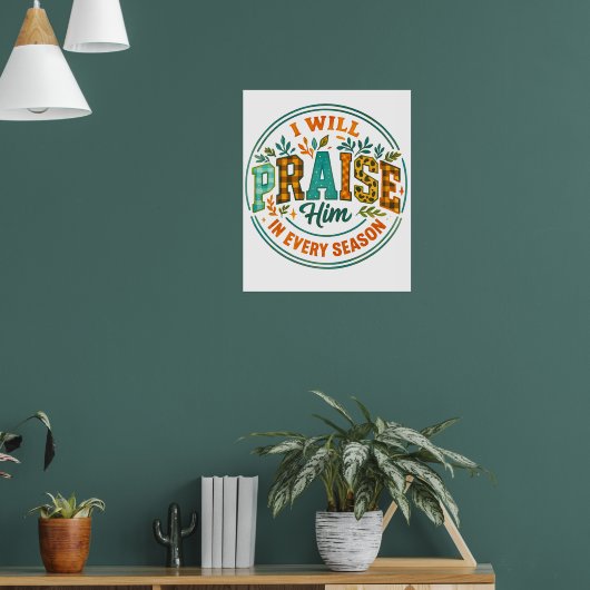 Ich werde ihn loben... poster (Wohnzimmer 1)