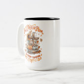 Ich werde ihn loben... zweifarbige tasse (Vorderseite Links)