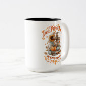 Ich werde ihn loben... zweifarbige tasse (VorderseiteRechts)