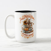 Ich werde ihn loben... zweifarbige tasse (Links)