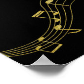 Ich werde ihn mit Song KJV Bible Verse loben Poster (Ecke)