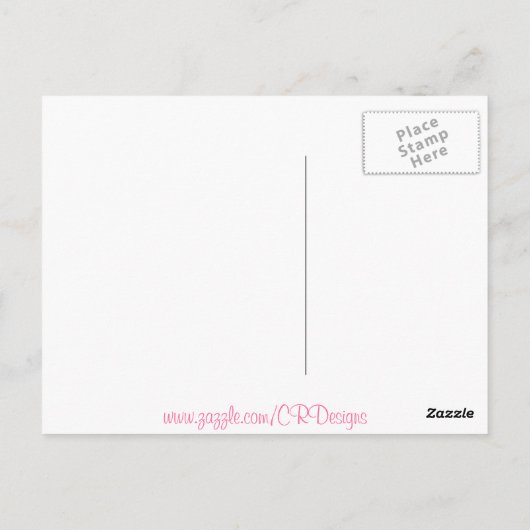 Ich werde ihn mit Tanz loben Postkarte (Rückseite)