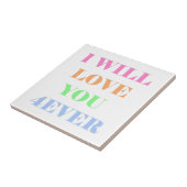 Ich werde Ihnen 4 Keramiken Liebe Kachel (Seite)