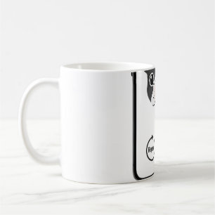 Ich werde Ihnen lustige französische Bulldoggen-Vi Kaffeetasse
