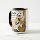 Ich werde Ihre Katastrophe kitzeln: Elegantes Zita Tasse (Vorderseite Links)