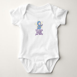 Ich werde Ihre Welt schaukeln Baby Strampler