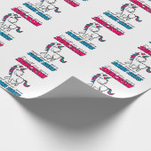 Ich werde Ihren Sarcasm sehen und Sie etwas erhebe Geschenkpapier (Ecke)