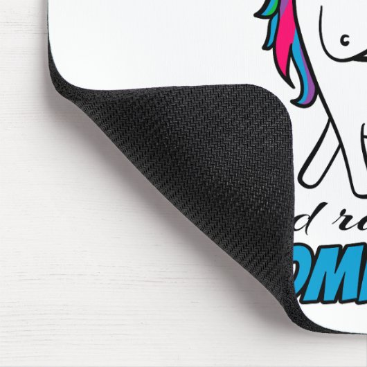 Ich werde Ihren Sarcasm sehen und Sie etwas erhebe Mousepad (Ecke)