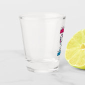 Ich werde Ihren Sarcasm sehen und Sie etwas erhebe Schnapsglas (Links)