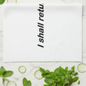 Ich werde im Freien das Handtuch von Pickleball zu (Gefaltet)